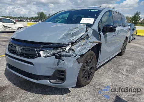 2025 Honda Odyssey Sport-L from USA, damaged, VIN 5FNRL6H74SB052707